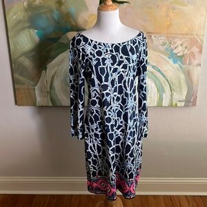Lilly Pulitzer High Tide Hollee Dress medium